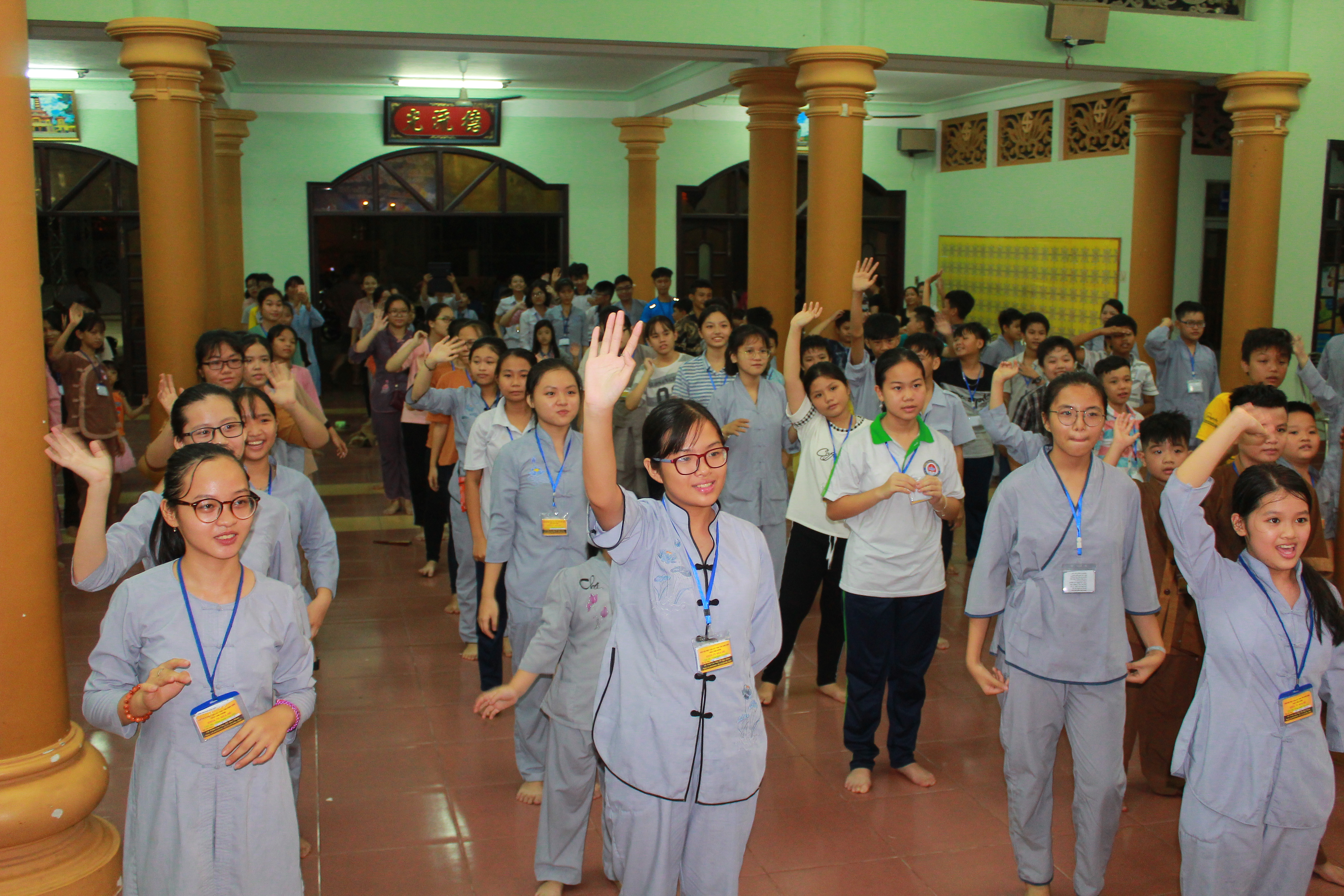 Bế mạc Khóa tu mùa hè tại Chùa Long Khánh 2019